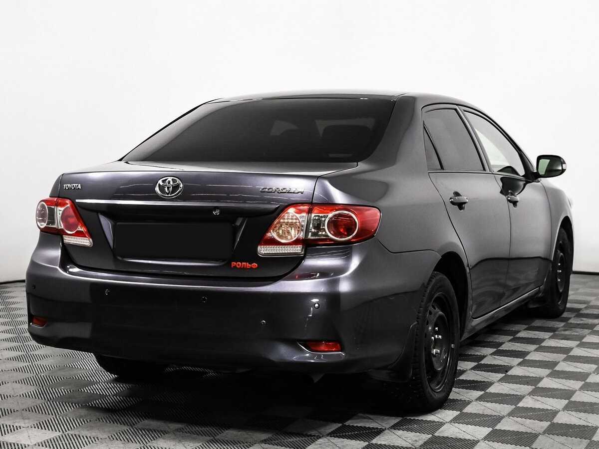 Купить Toyota Corolla с пробегом. Фото: #4